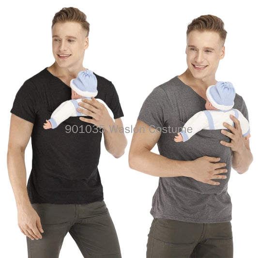 Safety Kangaroo Pocket TShirt Baby Carrier