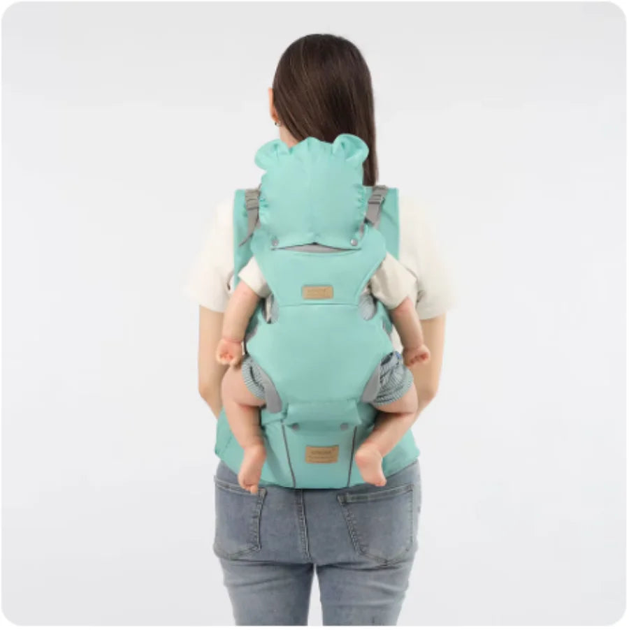 3 IN 1 Baby Hipseat Carrier Backpack Straps for Infant Toddler