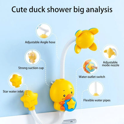 Interactive Cute Duck Shower Toy for Kids