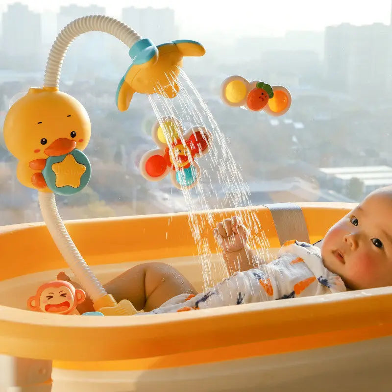 Interactive Cute Duck Shower Toy for Kids