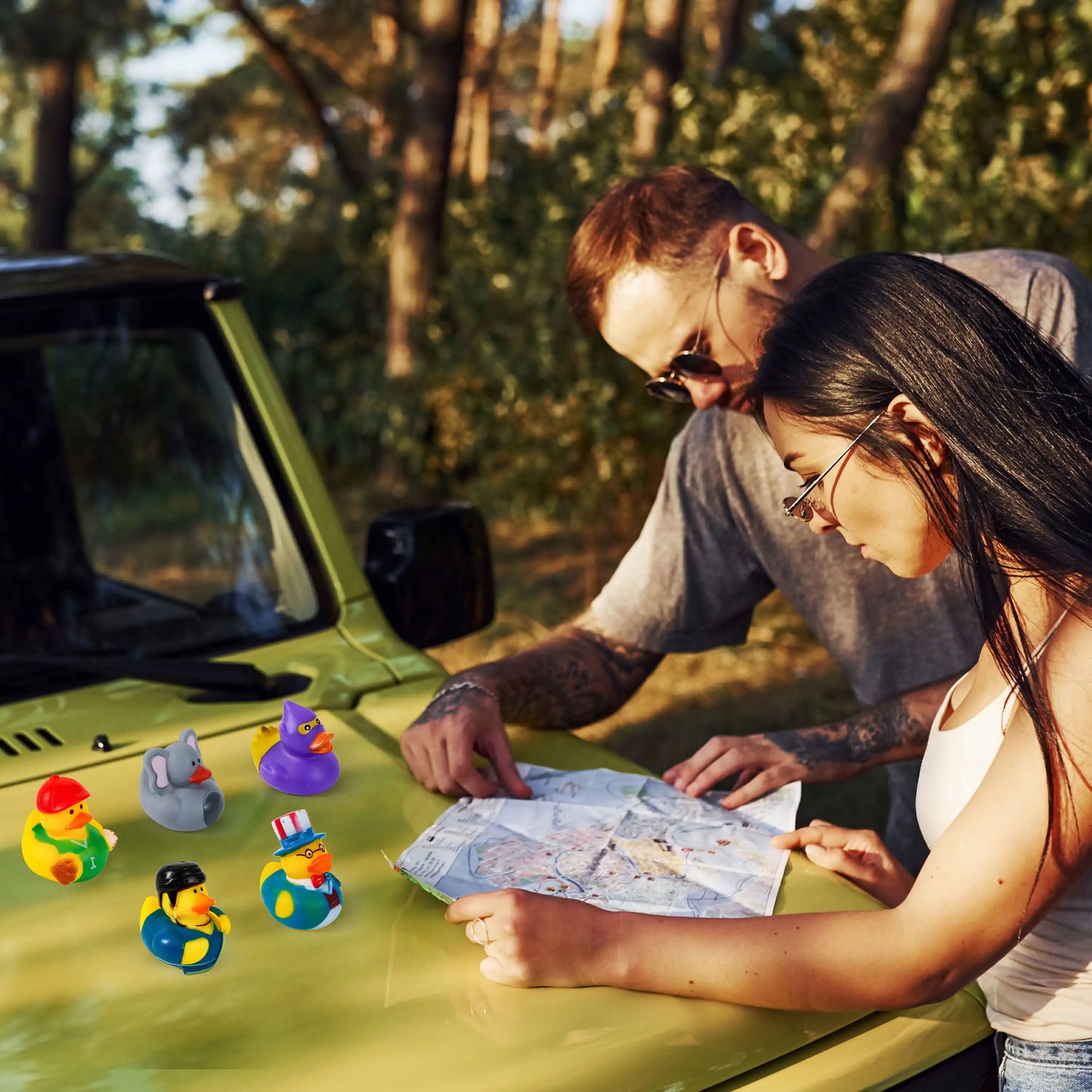 Mini Rubber Duckie Toys for Kids