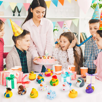 Mini Rubber Duckie Toys for Kids