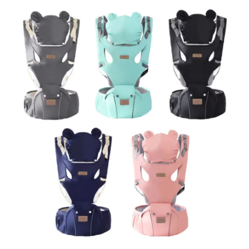 3 IN 1 Baby Hipseat Carrier Backpack Straps for Infant Toddler