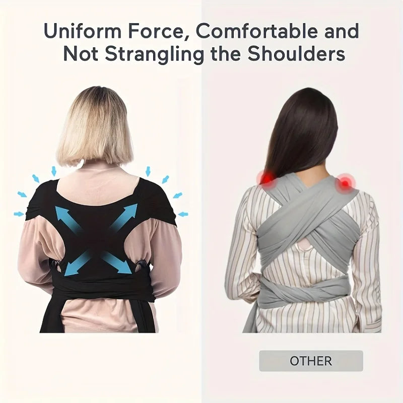 Wrap Baby Carrier Infant Sling Perfect for Newborn Babies and Children Up To 41 Lbs