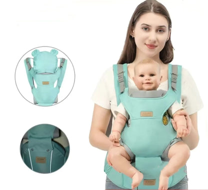 3 IN 1 Baby Hipseat Carrier Backpack Straps for Infant Toddler