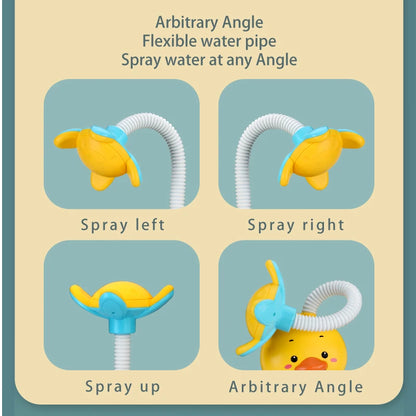 Interactive Cute Duck Shower Toy for Kids