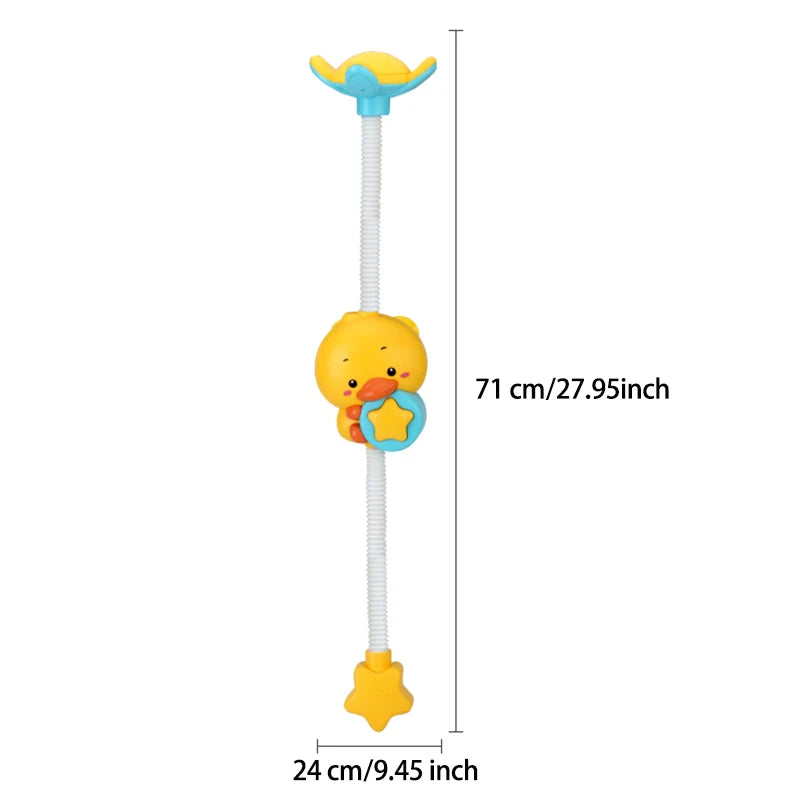 Interactive Cute Duck Shower Toy for Kids