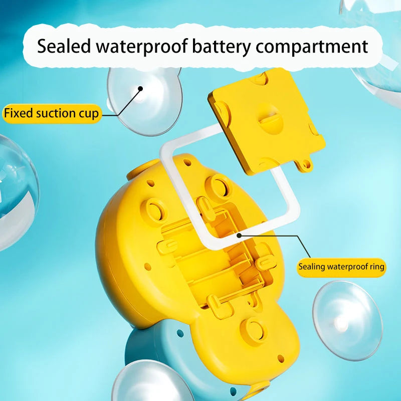 Interactive Cute Duck Shower Toy for Kids