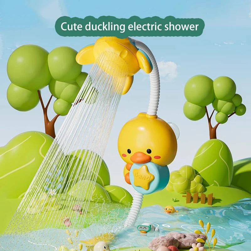 Interactive Cute Duck Shower Toy for Kids