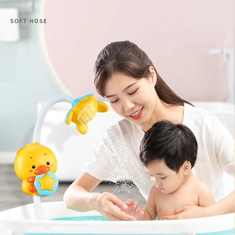 Interactive Cute Duck Shower Toy for Kids