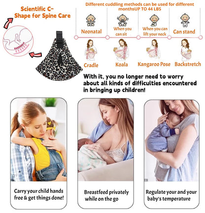 Bilateral Adjustable Multi-Function Baby Carrier