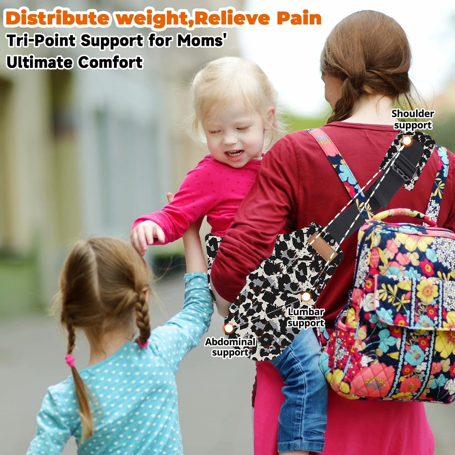 Bilateral Adjustable Multi-Function Baby Carrier
